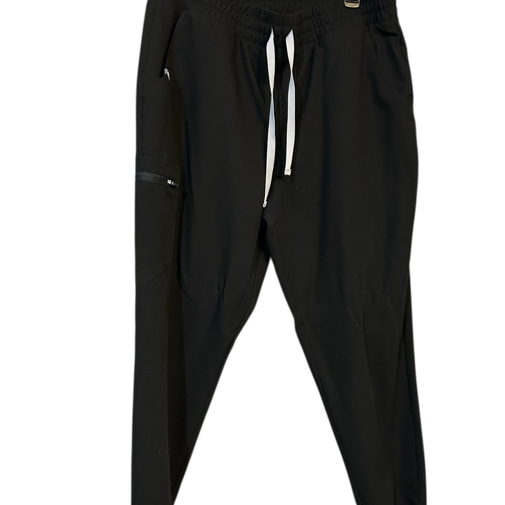 FIGS  Black Jogger Scrub Pants Yola HW XL